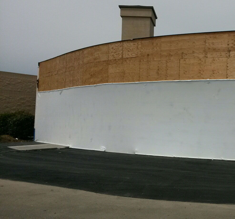 demising-wall-2 (1) Shrink Wrap Helps Against Weather Damage