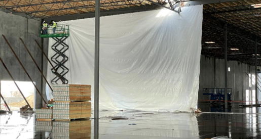 Shrink Wrap Demising Walls