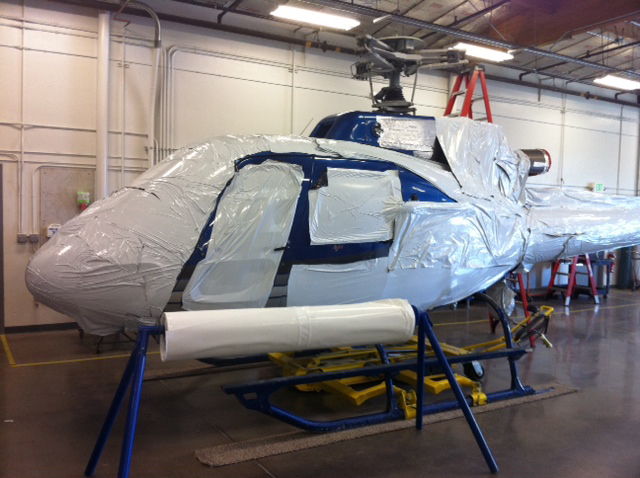 Helicopter Wrapping Services